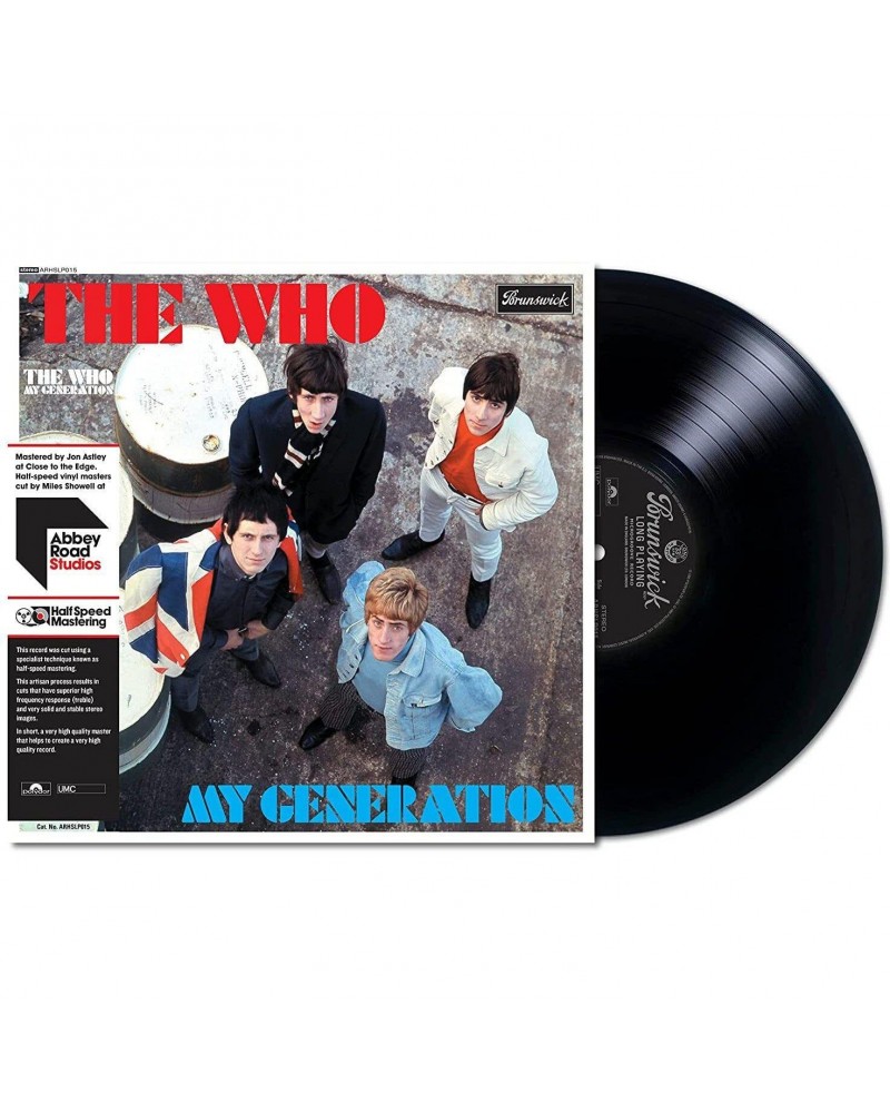 The Who My Generation (Half-Speed Master LP) Vinyl Record $13.92 Vinyl