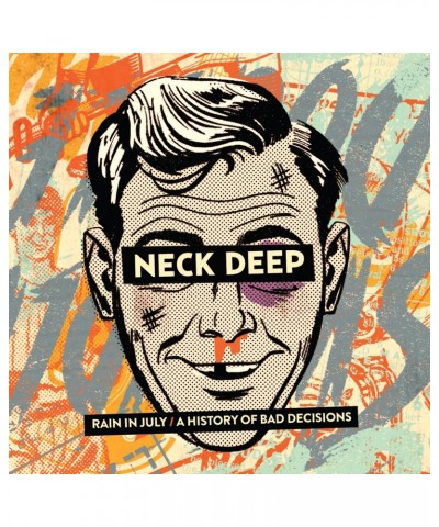 Neck Deep Rain In July / A History Of Bad Decisions Vinyl Record $6.66 Vinyl