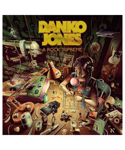 Danko Jones LP - A Rock Supreme (Uk Exclusive Burgundy Vinyl) $18.16 Vinyl