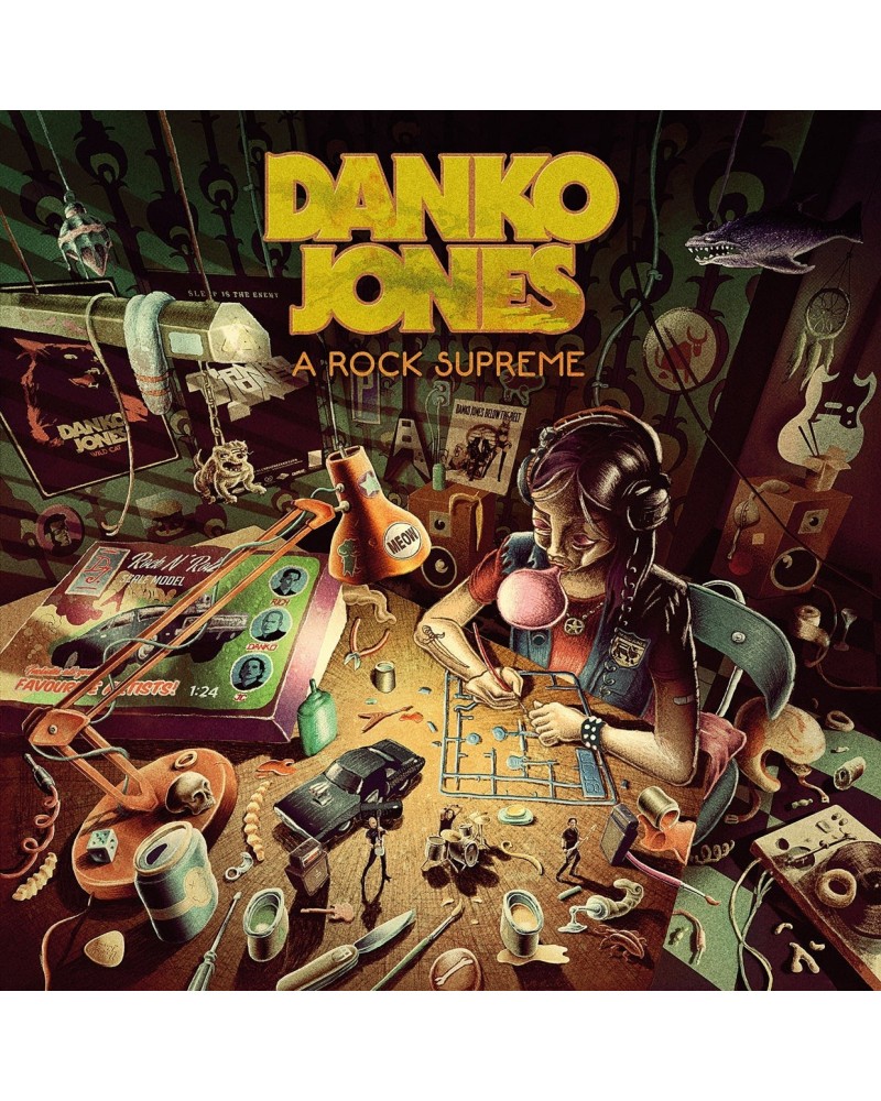 Danko Jones LP - A Rock Supreme (Uk Exclusive Burgundy Vinyl) $18.16 Vinyl