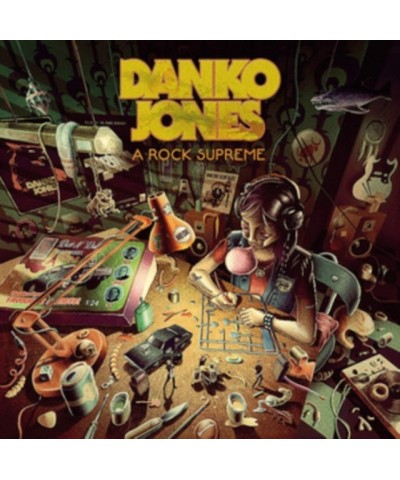 Danko Jones LP - A Rock Supreme (Uk Exclusive Burgundy Vinyl) $18.16 Vinyl