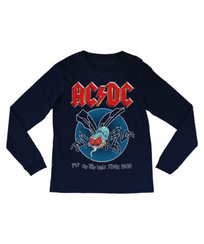 AC/DC Long Sleeve Shirt | 1985 Fly On The Wall Tour Shirt $14.98 Shirts