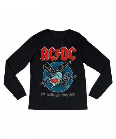 AC/DC Long Sleeve Shirt | 1985 Fly On The Wall Tour Shirt $14.98 Shirts