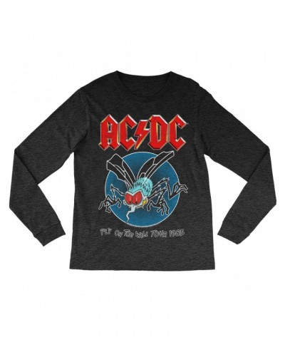 AC/DC Long Sleeve Shirt | 1985 Fly On The Wall Tour Shirt $14.98 Shirts