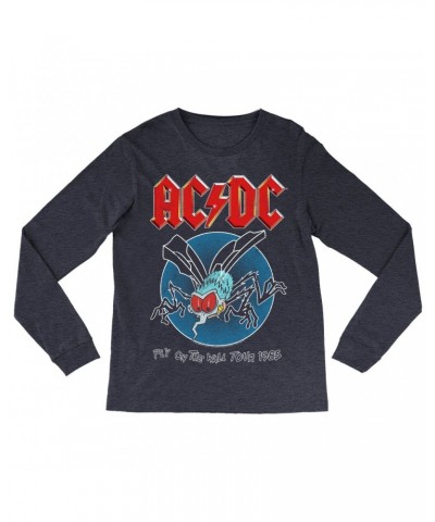 AC/DC Long Sleeve Shirt | 1985 Fly On The Wall Tour Shirt $14.98 Shirts