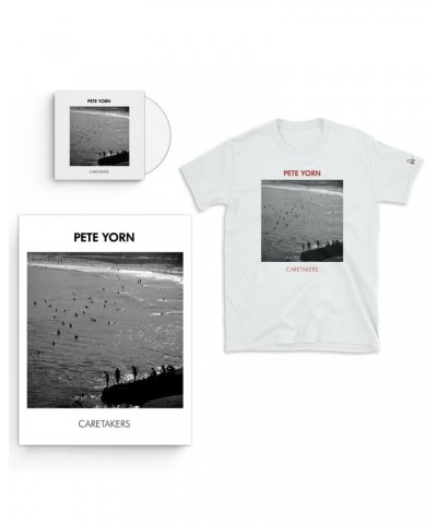 Pete Yorn Caretakers CD or Digital Download Limited Edition Autographed Poster and Exclusive T-shirt Bundle $28.70 CD