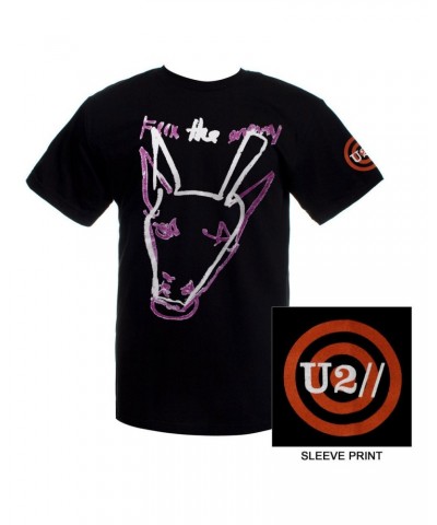 U2 om Black Fear The Enemy T-shirt $6.90 Shirts