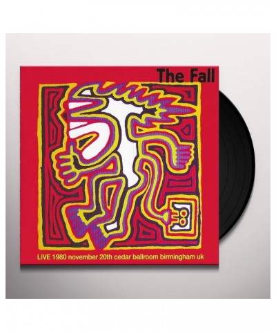 The Fall LIVE AT CEDAR BALLROOM BIRMINGHAM 20/11/80 Vinyl Record $12.35 Vinyl