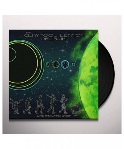 The Claypool Lennon Delirium Lime And Limpid Green (10") Vinyl Record $6.80 Vinyl