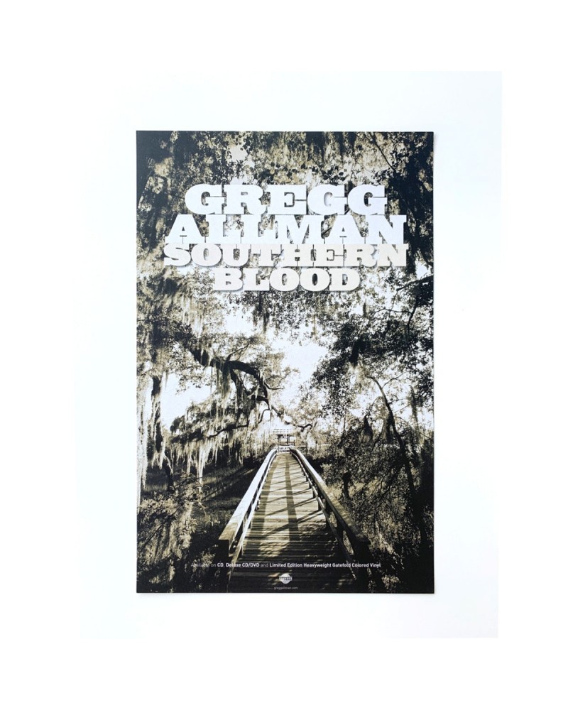 Gregg Allman Southern Blood Poster $3.40 Decor