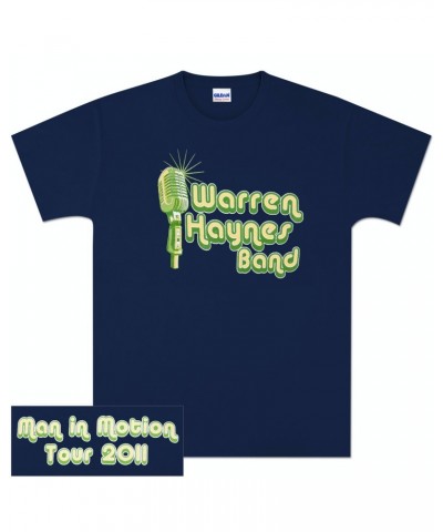 Warren Haynes Band Microphone Logo Tour T-Shirt $2.45 Shirts