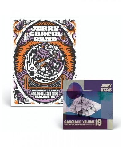 Jerry Garcia Band – GarciaLive Volume 19: October 31st 1992 CD or Digital Download & Poster Bundle $15.98 CD