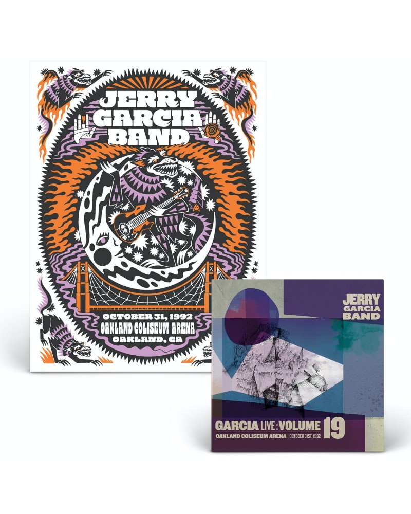 Jerry Garcia Band – GarciaLive Volume 19: October 31st 1992 CD or Digital Download & Poster Bundle $15.98 CD