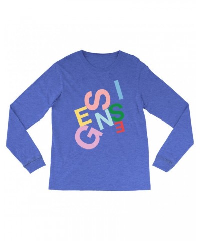 Genesis Heather Long Sleeve Shirt | Logo Pastel Shirt $12.88 Shirts