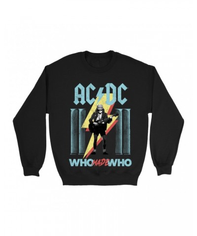 AC/DC Sweatshirt | Pastel Who Made Who Sweatshirt $10.49 Sweatshirts