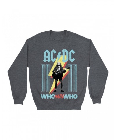 AC/DC Sweatshirt | Pastel Who Made Who Sweatshirt $10.49 Sweatshirts