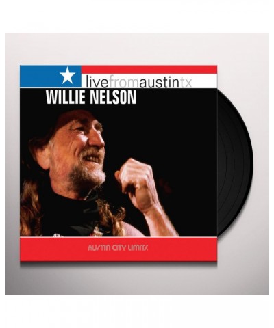 Willie Nelson LIVE FROM AUSTIN TX Vinyl Record $12.26 Vinyl