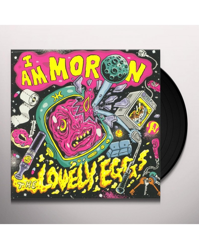 The Lovely Eggs I Am Moron Vinyl Record $11.04 Vinyl