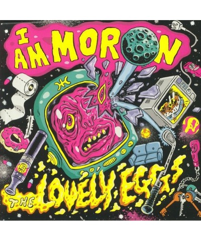 The Lovely Eggs I Am Moron Vinyl Record $11.04 Vinyl