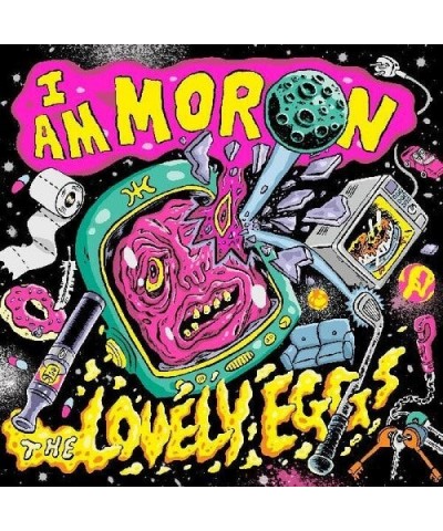 The Lovely Eggs I Am Moron Vinyl Record $11.04 Vinyl