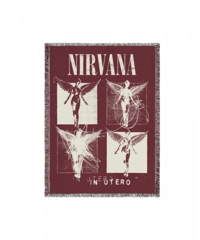 Nirvana In Utero Blanket $39.00 Blankets