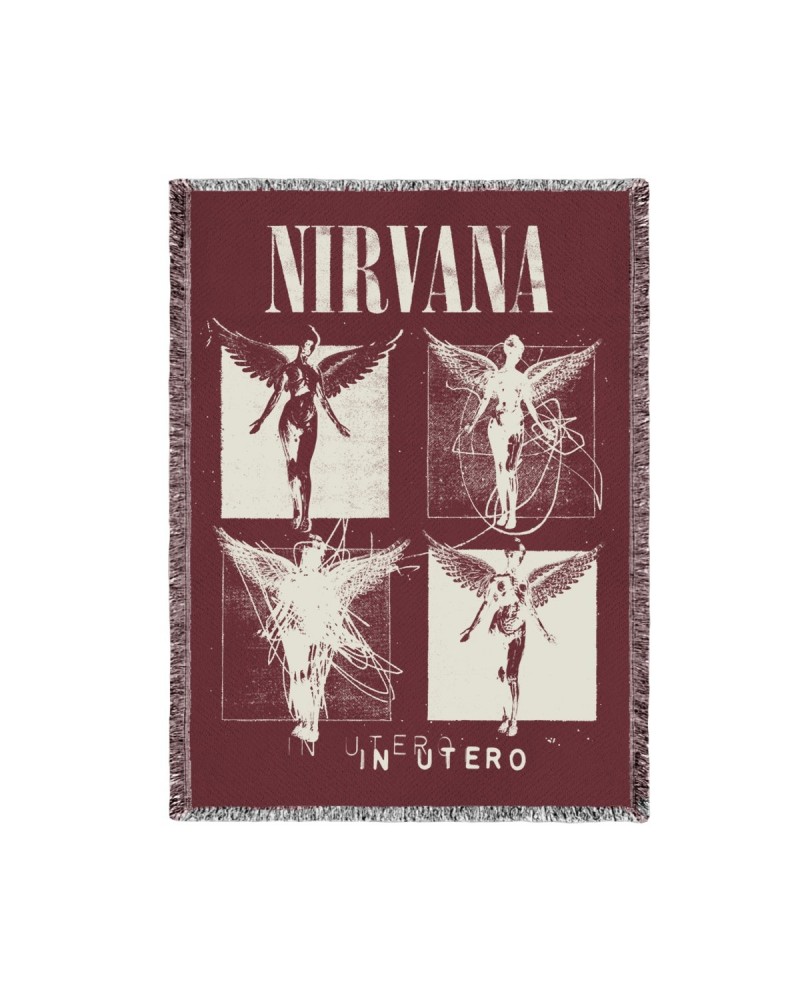 Nirvana In Utero Blanket $39.00 Blankets