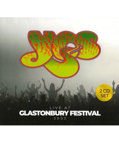 Yes LIVE AT GLASTONBURY FESTIVAL 2003 CD $4.99 CD