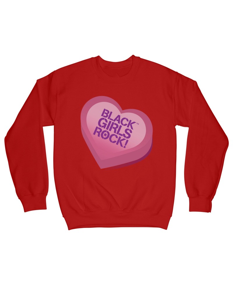 Black Girls Rock! Black Girls Rock Candy "Red" Crewneck $24.50 Sweatshirts